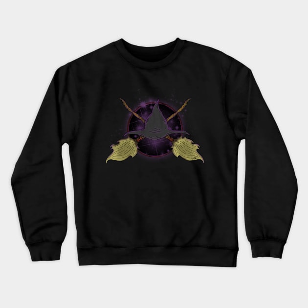 Witchy business Crewneck Sweatshirt by schockgraphics